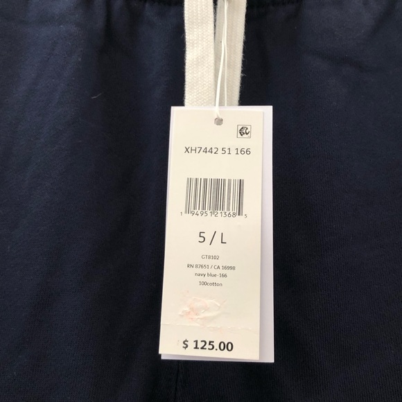 NWT Lacoste varsity Pennants L Badge Fleece Tracksuit Pants size large - Picture 9 of 10